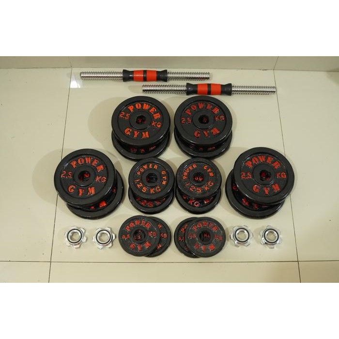 Dumbell Barbel Set 30Kg Dumbel