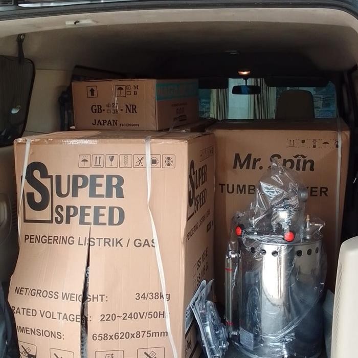 mesin pengering laundry konversi gas