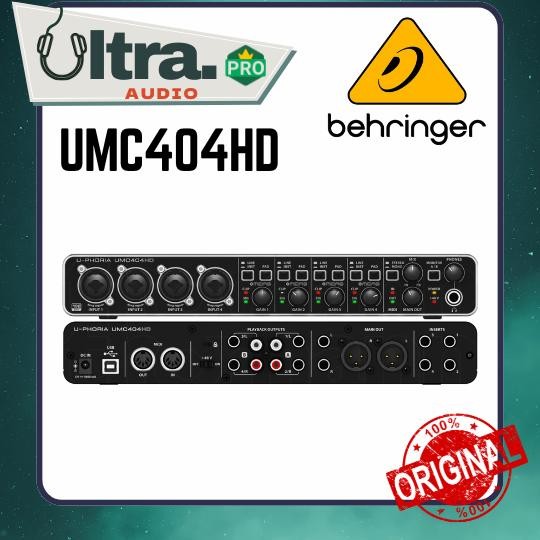 Behringer UMC404HD / UMC-404HD / UMC 404 HD Soundcard