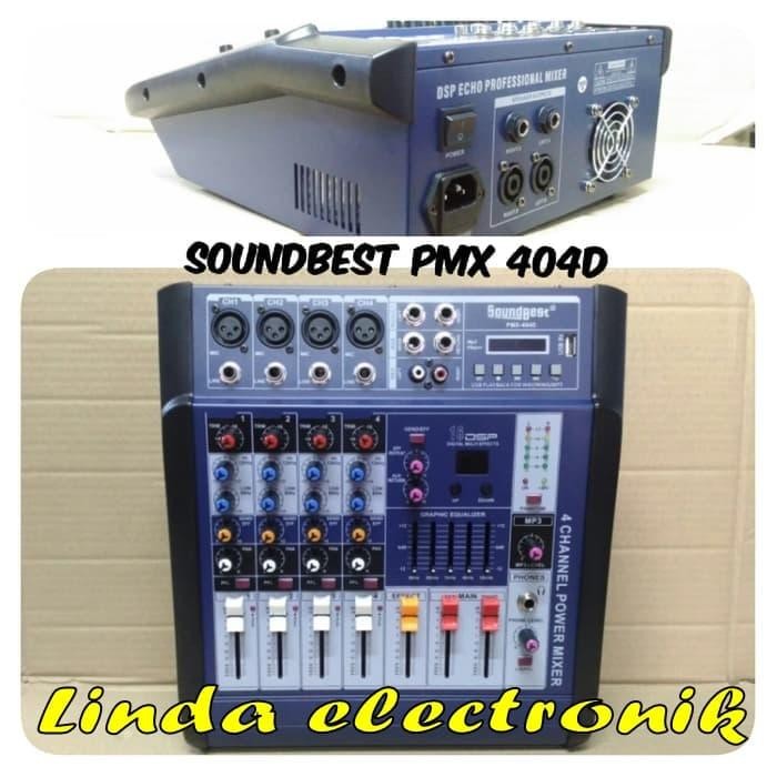 power mixer sound pmx 404d 4channel pmx404d
