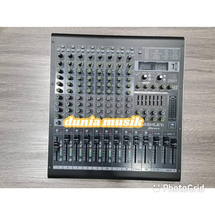 mixer ashley xman8 xman 8 8 channel ashley xman8