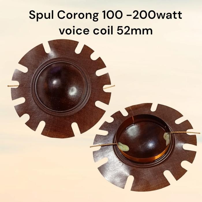 Spul Toa Spul Corong Patwal 100 Watt dan 200 Watt Ukuran 52mm