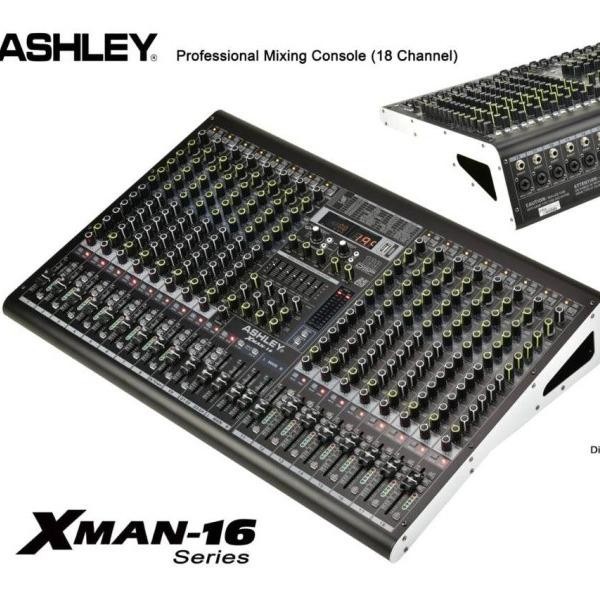 mixer ashley XMAN16 / XMAN 16 USB BLUETOOTH REC SOUNDCARD