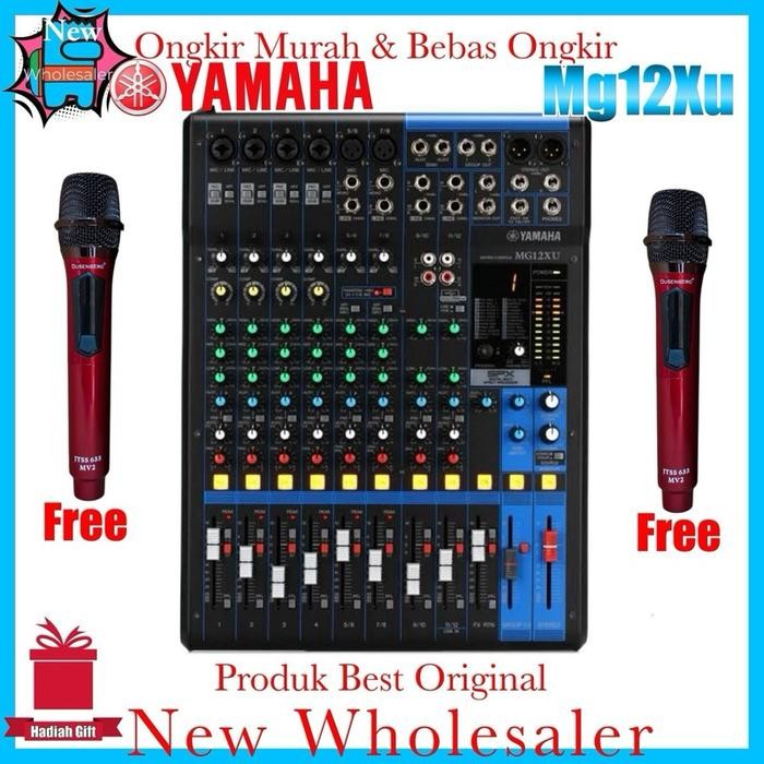 Mixer Audio Yamaha Mg12Xu 12 channel efek terbaru lebih bagus mg 12 xu