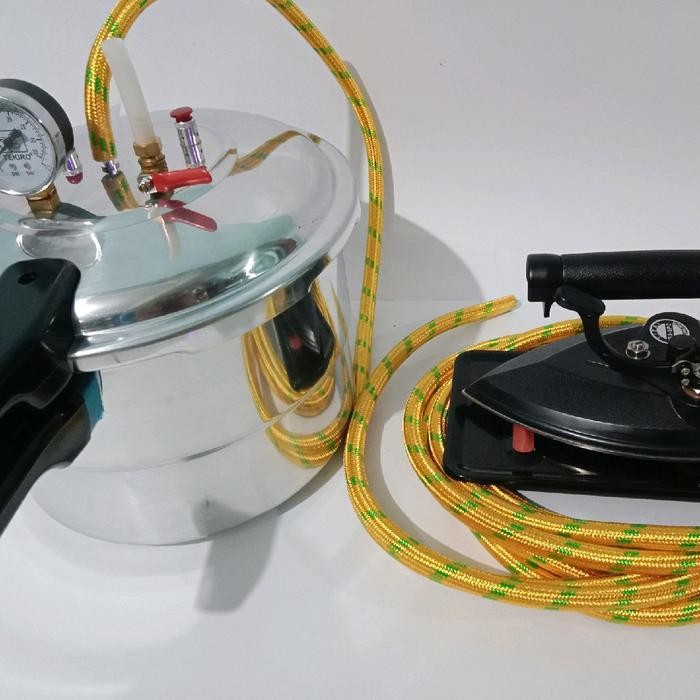 pat setrika uap presto 12 liter+kompor+steam trap/setrika uap/setrika uap presto/setrika uap presto