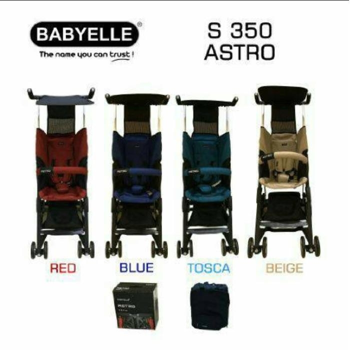 Stroller Kereta Bayi Babyelle Astro S-350 Red