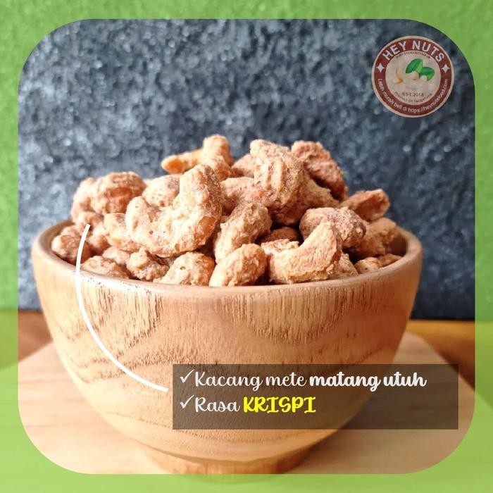 

New Kacang Mede Goreng Original Asin Gurih 500 gram higienis halal