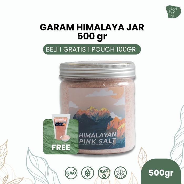 

New Garam Himalaya premium Salt asli Natural Himsalt Garam Merah 500gr