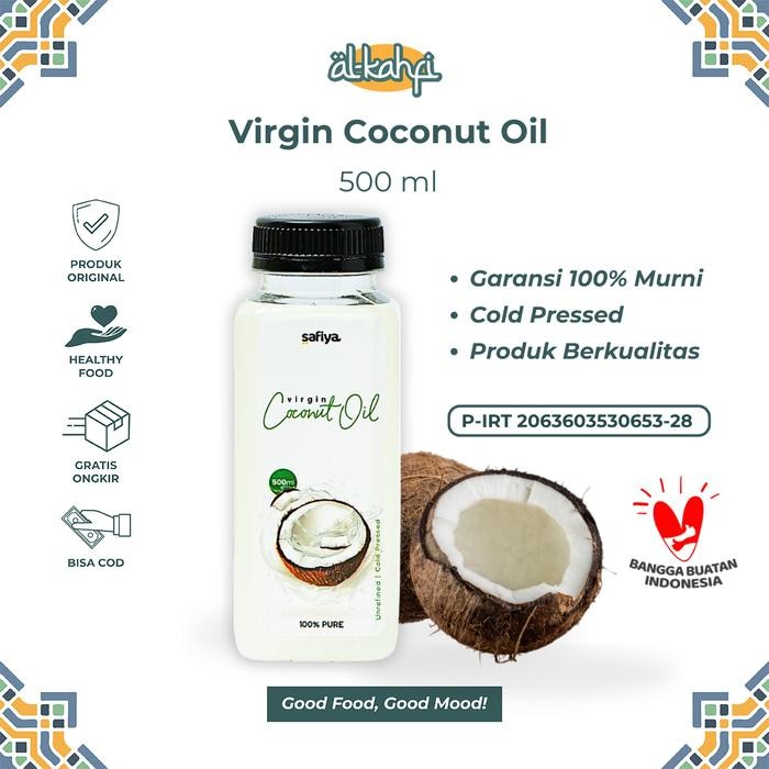 

New VCO Virgin Coconut Oil 500 ml Minyak kelapa Murni