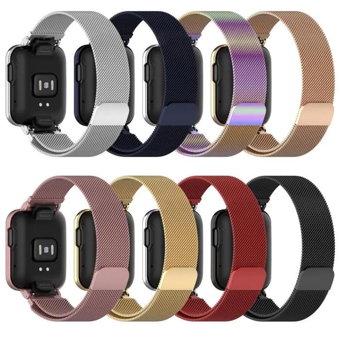 Milanese Stainless Case Strap For Redmi 2 Red Mi Watch Lite 2 Redmi Watch 3 Active / Redmi Watch