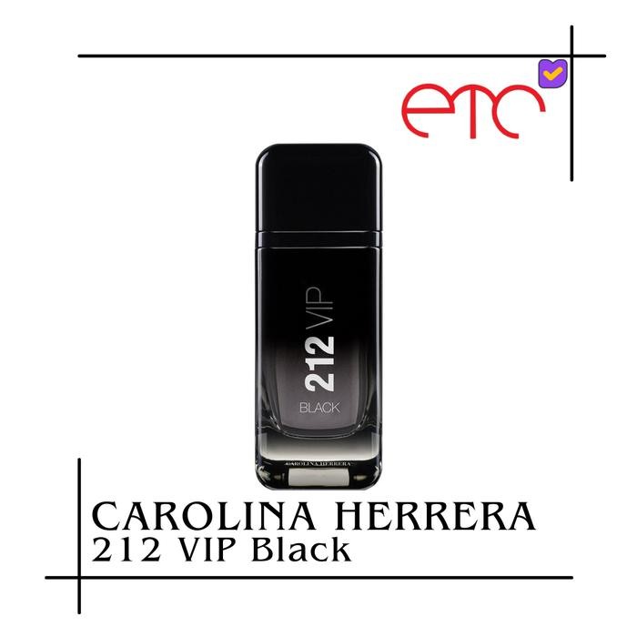 Parfum Pria Carolina Herrera 212 VIP Black Men EDP 100ml *