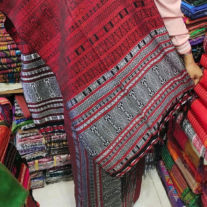 TERMURAH Songket Tumtuman tanpa sambung Sarung TTS Asli Tarutung READY STOCK