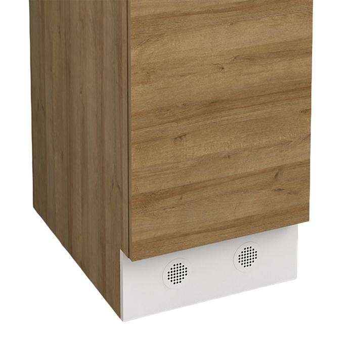 Sav Informa Prescoot Kabinet Bawah Da - Cokelat Oak Lemari Kabinet Da Serbaguna Kitchen Storage