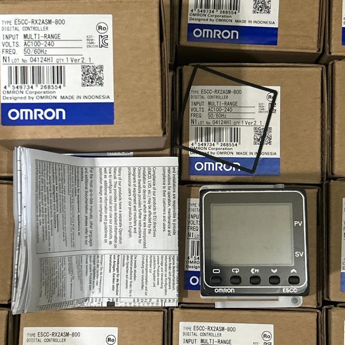 Terlaris E5Cc-Rx2Asm-800 Digital Temperature Controller Omron E5Cc-Rx2Asm-800