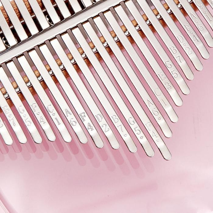 24HKalimba 21 Key Piano Jari Alat Musik Thumb Piano Kayu Piano Jempol Akrilik