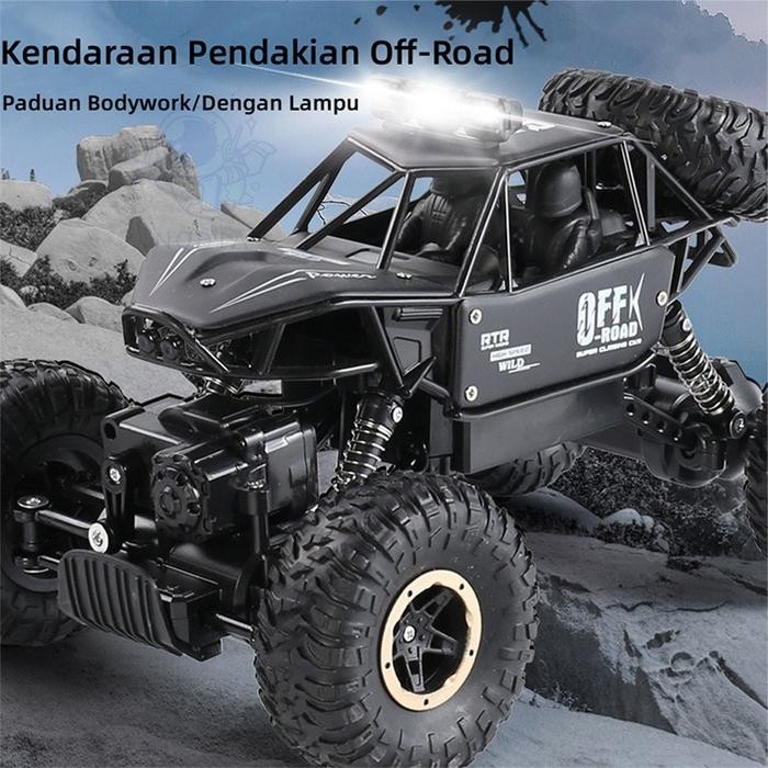 Duffy Toys Spray 1:16 Alloy Mobil Remote Control Offroad / Mobil Offroad Besar / Remote Control