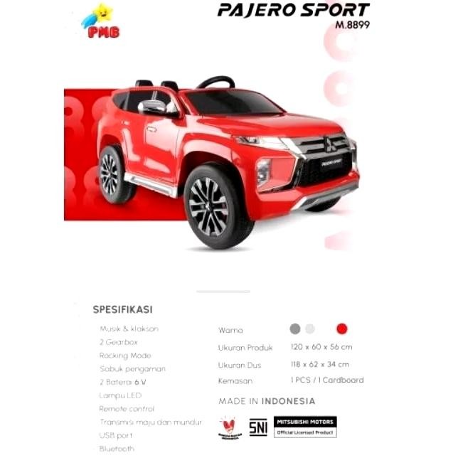 Mainan Mobil Anak/Mobil Aki/Mobil Remot/Mobil Pajero