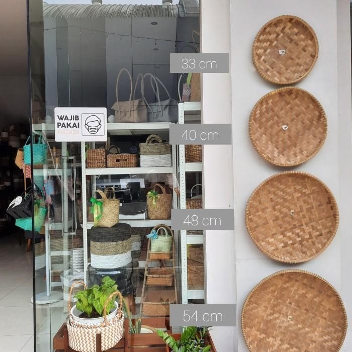 Tampah Bambu / Nampan Bambu / Tampah tumpeng