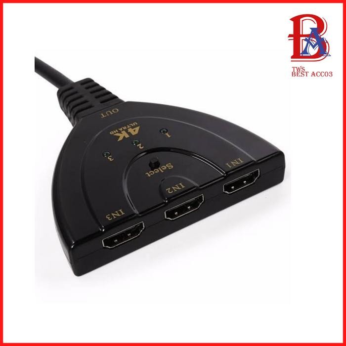 Terlaris HDMI Switch 3 port HDMI Switcher 3 port SALE
