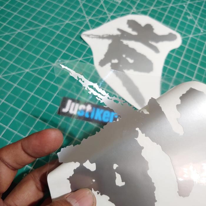 Kanji Ninja Sticker Kanan-Kiri Rr Old , Ninja Rr Old