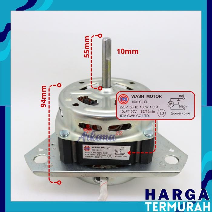 Dinamo Wash Mesin Cuci Lg - Dinamo Pencuci Mesin Cuci Lg Tembaga Arkem