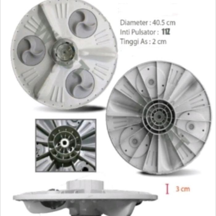 Pulsator Agitator Mesin Cuci Pengganti Daewoo Dwf 120N