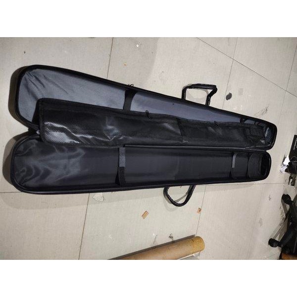 tas pancing daido 125 cm tas keras fiber hitam monster fish spesialist