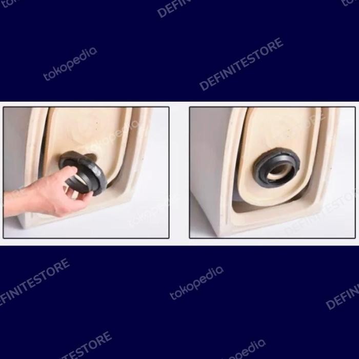 Dodol Kloset Duduk Karet Kloset Duduk Seal Gasket Lem Kloset Hitam Bisa Untuk Semua Merk Kloset