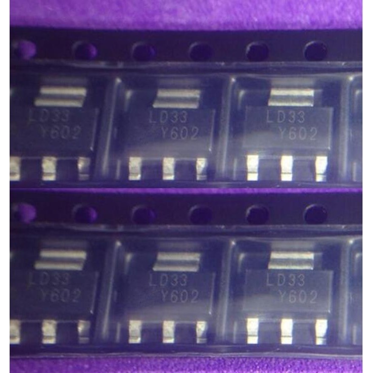 LD1117S33TR LD1117S33 LD33C LD33 1117-33 1117-3.3 New Mantaff *