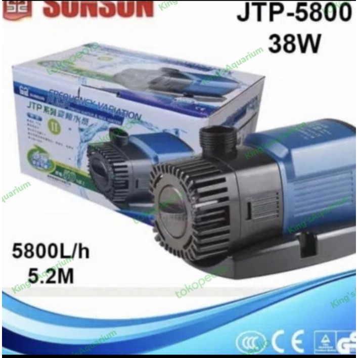 SUNSUN JTP 5800 JETEPE POMPA AIR AQUARIUM KOLAM KOI