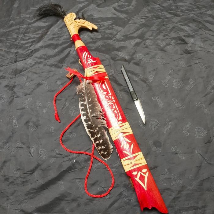 Mandau Ukir Naga Timbul, Senjata Khas Kalimantan Pasti Diskon