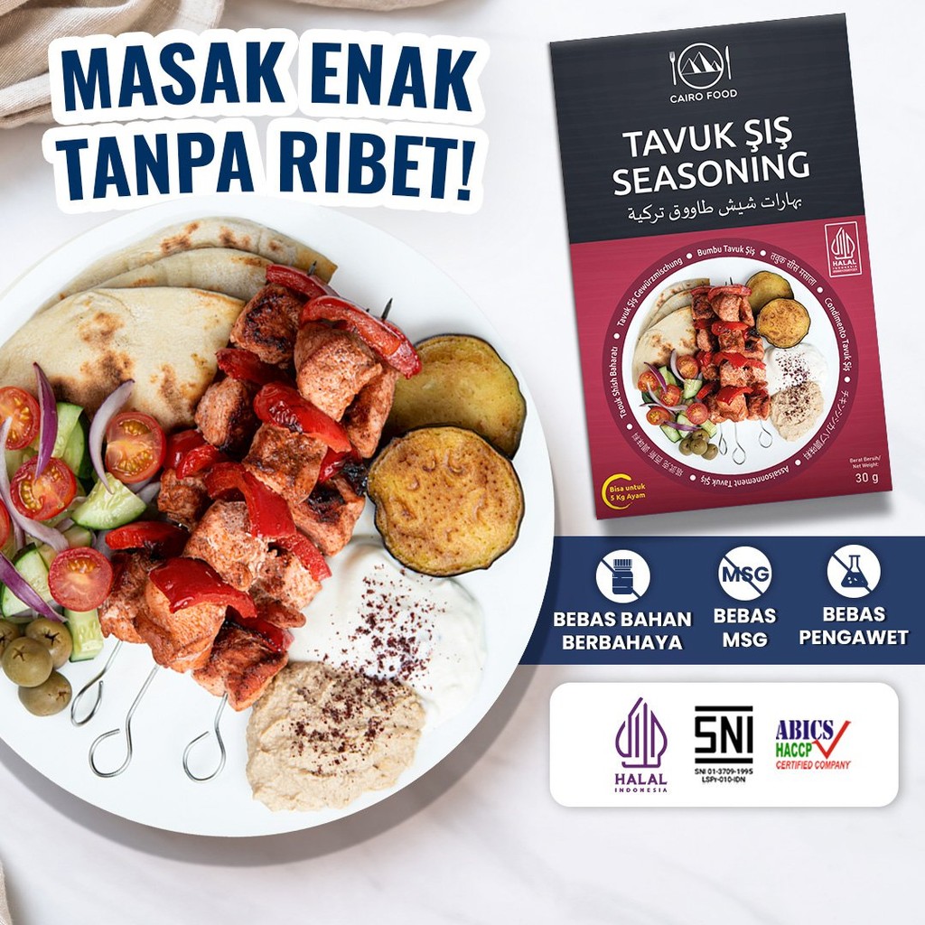 

Bumbu Tavuk Şiş Sehat - Cairo Food