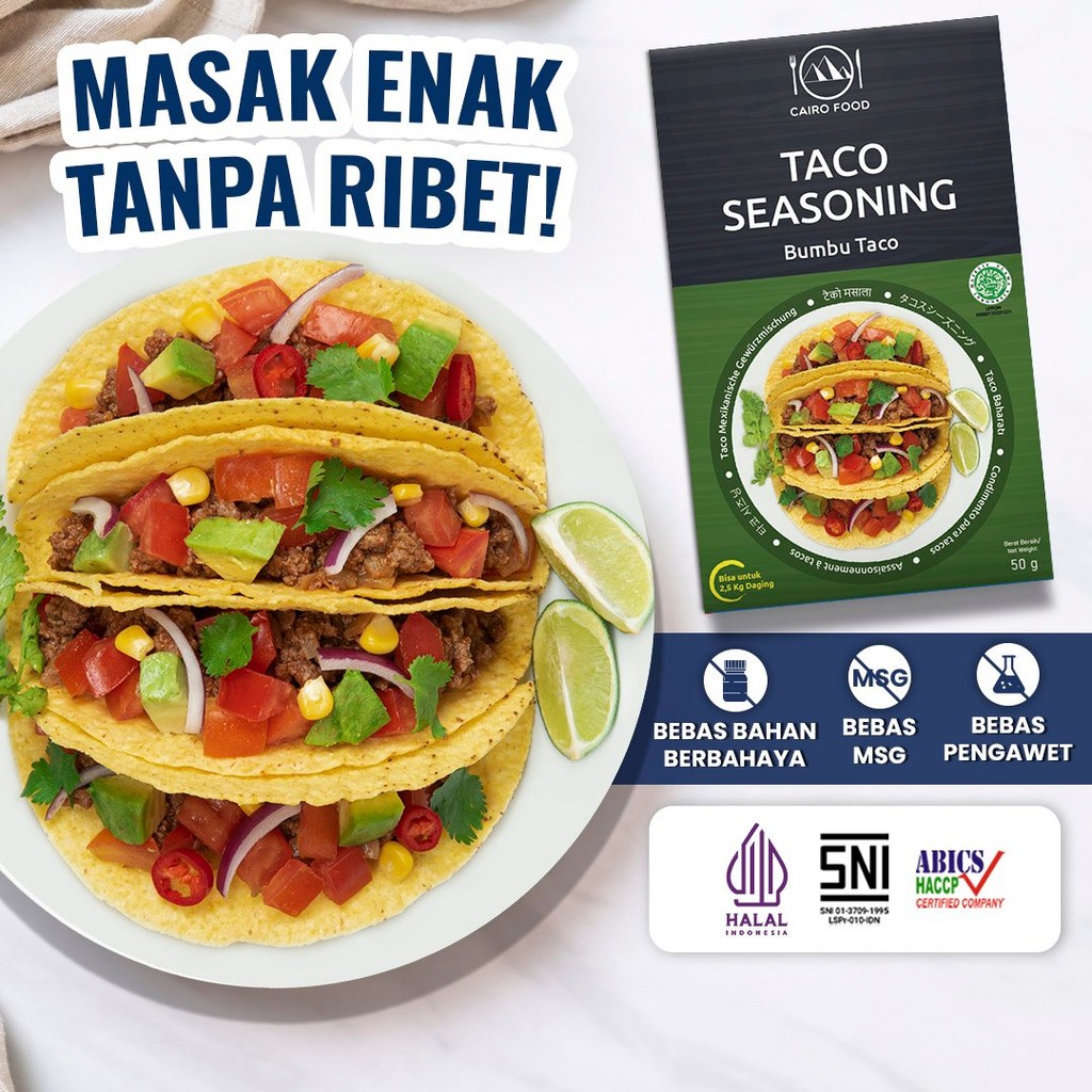 

Bumbu Taco Sehat - Cairo Food