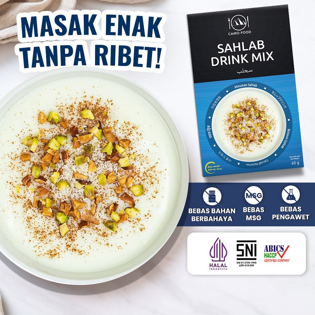

Minuman Sahlab Sehat - Cairo Food