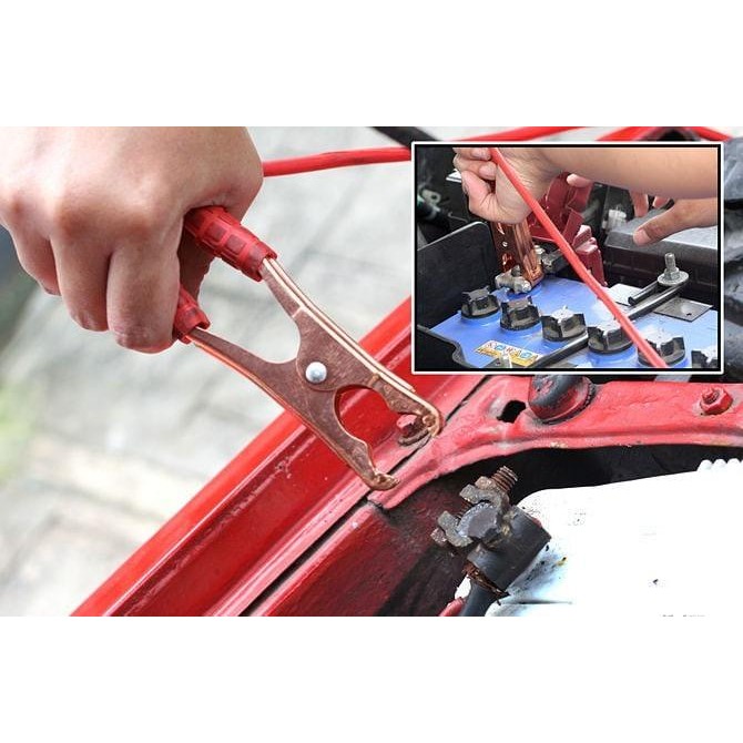 (Expert) Kabel Jumper Aki Mobil 500A Kabel Jumper Aki 500 Ampere