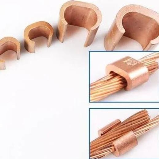 Clamp C Grounding Kabel BC 14-190mm2 / Klem C untuk Kabel BC Grounding