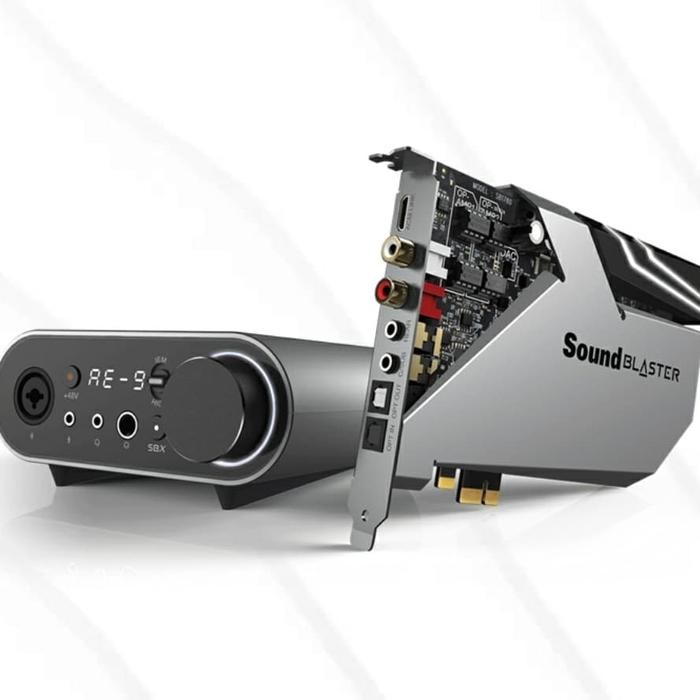 Terbaru Creative Sound Blaster Ae-9 Ultimate Pci-E Sound Card With Dacxamp