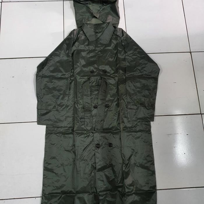 Rain Coat Hijau Jas Hujan Biway Jubah Jas Hujan Biway Jas Hujan Jubah Jas Hujan