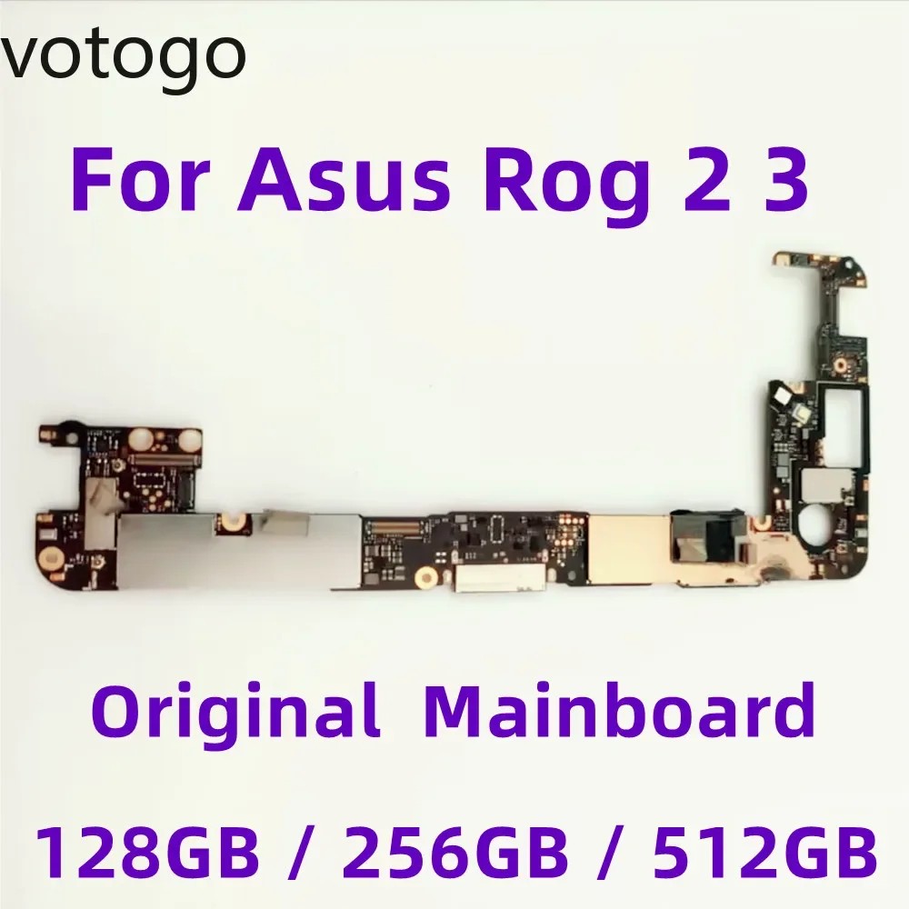 Original Mainboard For Asus Rog Phone 3 2 1 ROG3 ZS660kl / I003DD Unlocked Main Logic Board Circuits