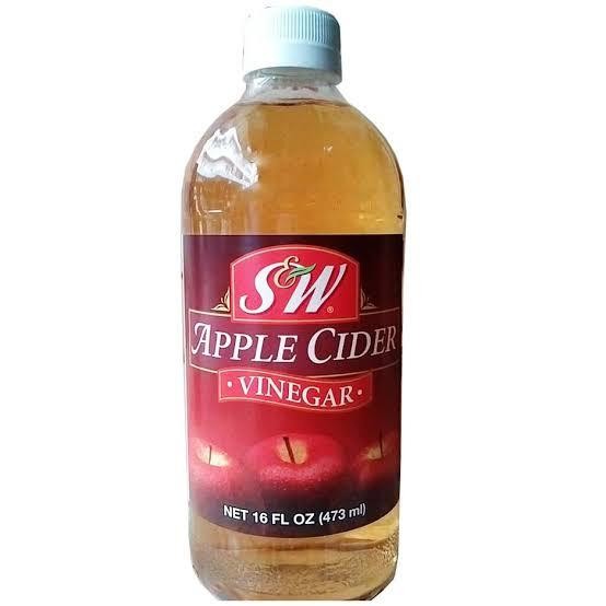

s&w s & w apple cider vinegar 473ml/cuka apel s&w