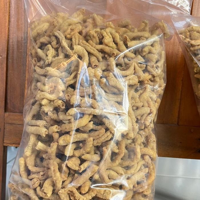 

Keripik Usus 500gr Rempah Gurih Enak -NKS- Cemilan Food -