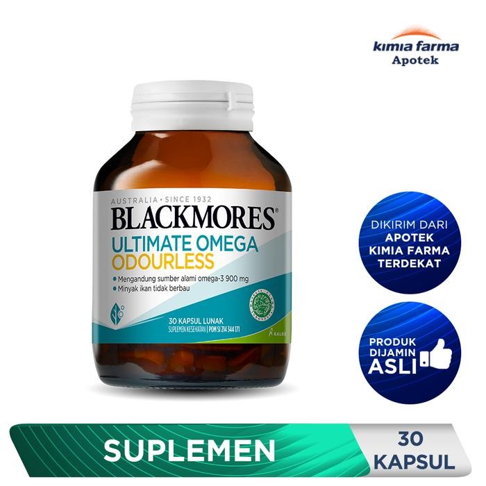 Blackmores Ultimate Omega Daily Odourless 30 Kapsul / Suplemen / Kimia Farma