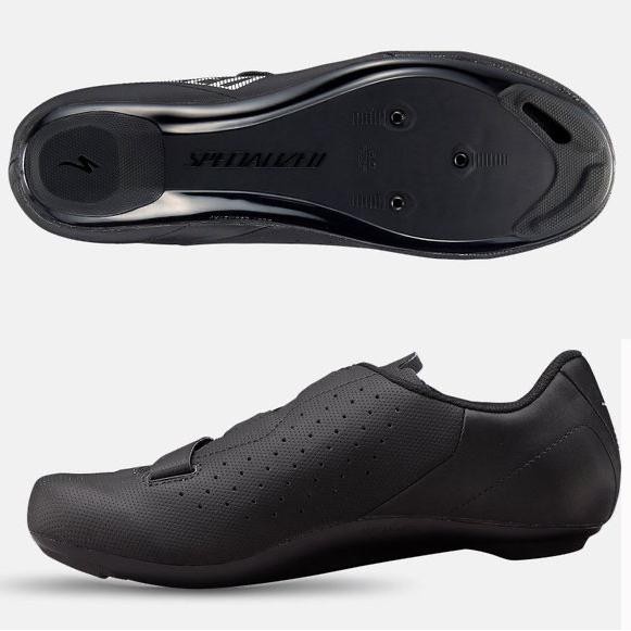 Sepatu Sepeda Cleat Specialized Shoes Road Bike Torch 1.0. Hitam