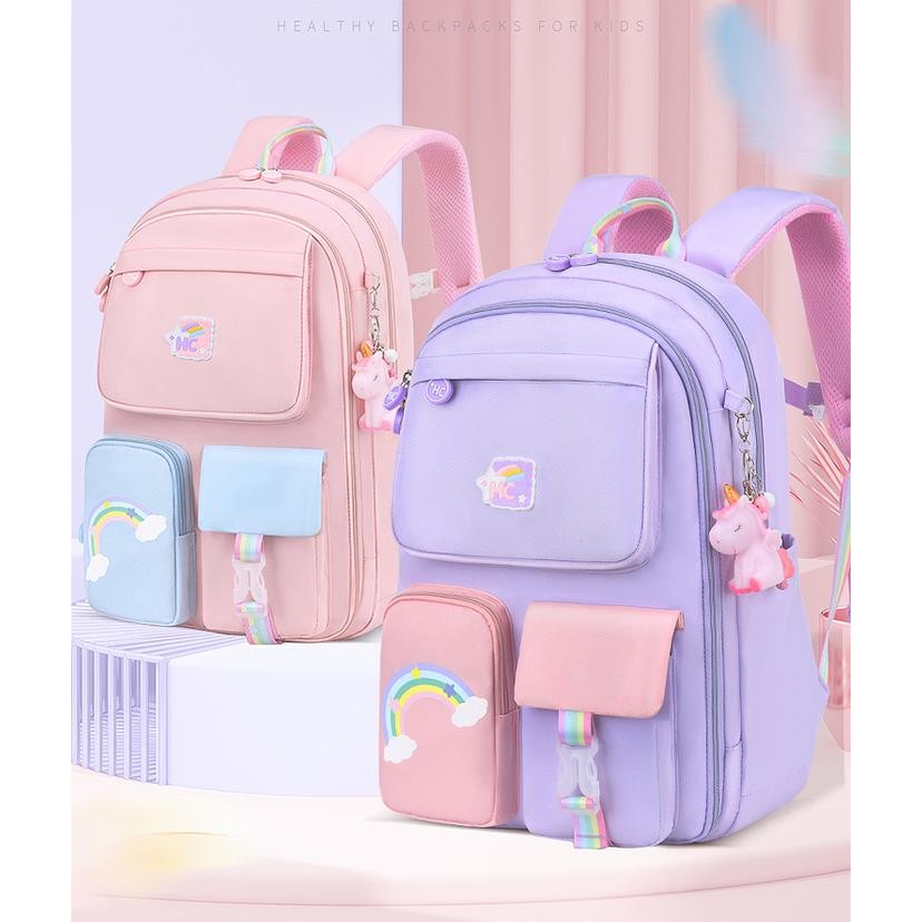 

YX20504 Ransel Tas Anak Sekolah Perempuan Backpack Impor TAS SEKOLAH T