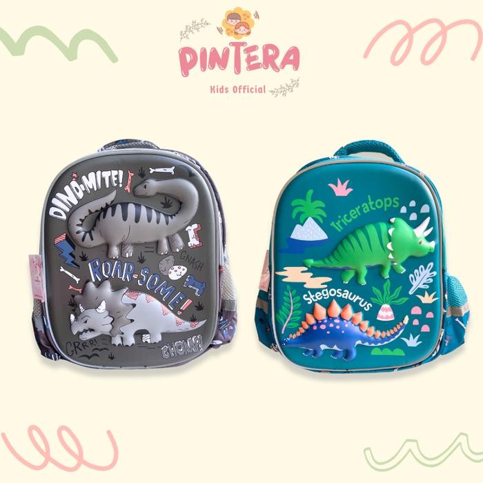 

Pintera - Tas Sekolah Anak Laki - Laki TK SD Ransel Fashion Dino - Mite