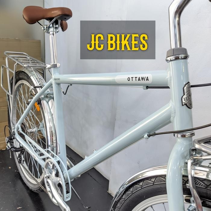 Sepeda Touring Commuter Bike Element Ottawa Urban Classic Vintage 26In