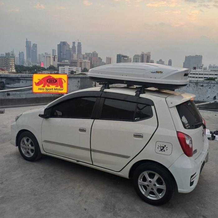 Promo Paket Roof Box Dan Cross Bar Agya Ayla Best Quality