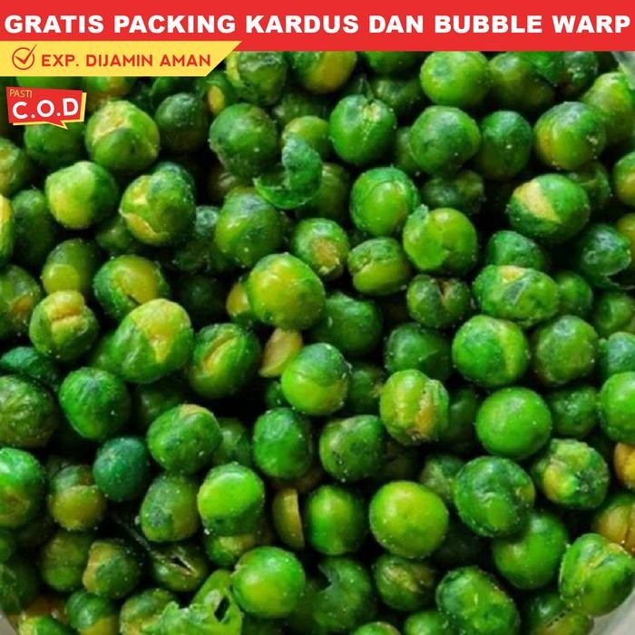 

kacang polong asin 1 kg snack kiloan makanan ringan cemilan camilan jajanan viral