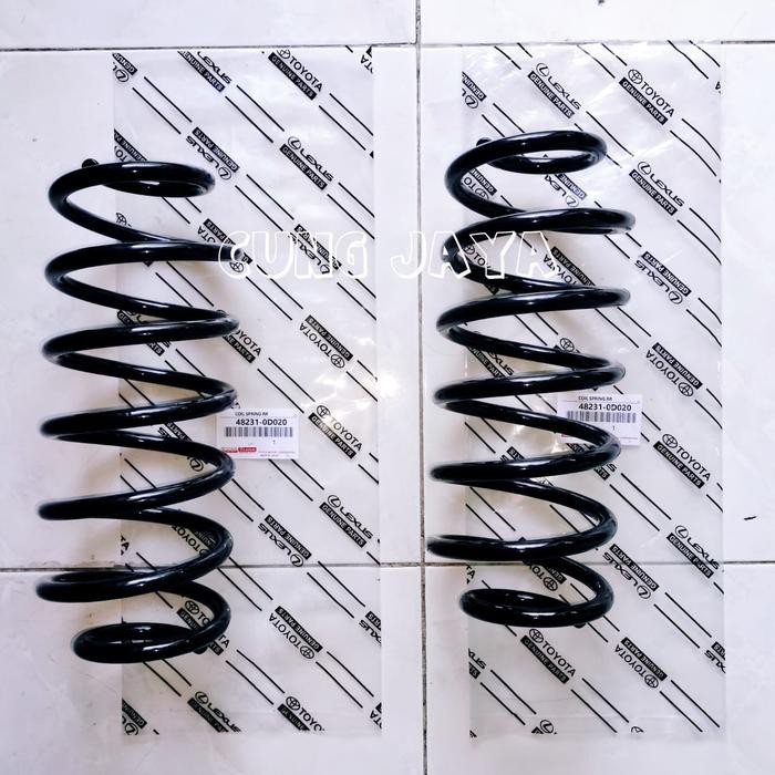 Menarik Per Keong Ulir Spiral Coil Spring Belakang New Vios Gen 2 Asli Japan