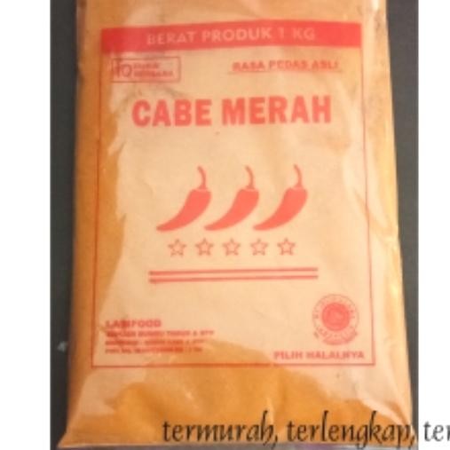 

cabe bubuk super pedas